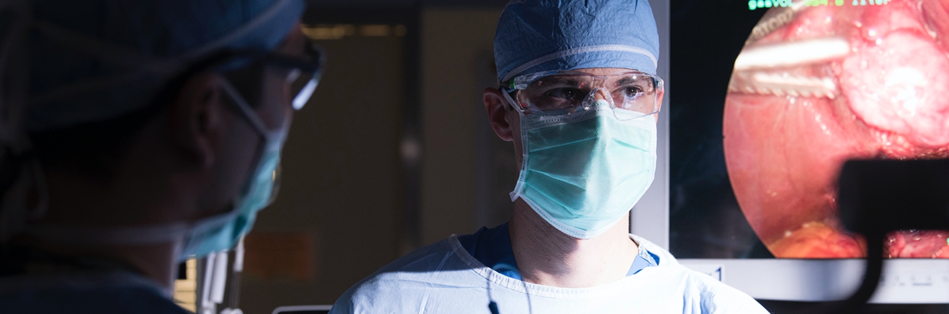 Hernia Surgery in progress